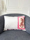 Velour Whisper Leopard Cushion — 14x20"