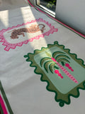 Velour Whisper Bold Motif Table Linen Set