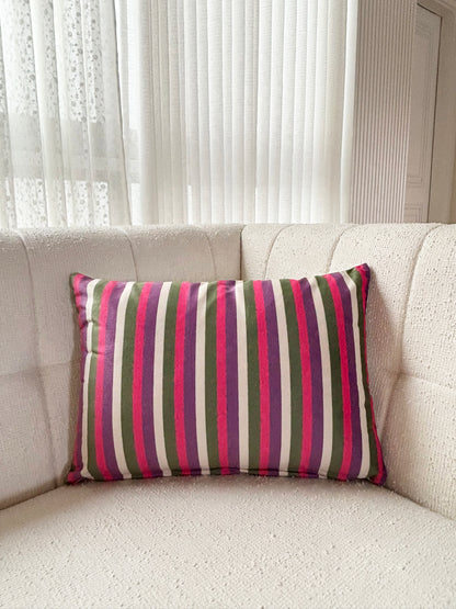 Velour Whisper Leopard Cushion — 14x20"