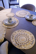 Anaya Aura Geometric Table Runner