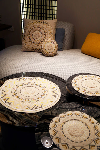 Anaya Aura Geometric Table Runner