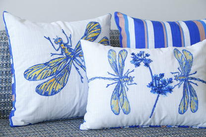 Fierfly Printed Butterfly Cushion — 18x18"