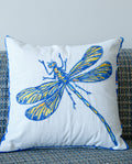 Fierfly Printed Butterfly Cushion — 18x18"