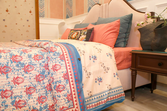 ZEBRO (  reversable DUVET COVER 80X100", with 2-pillow covers)