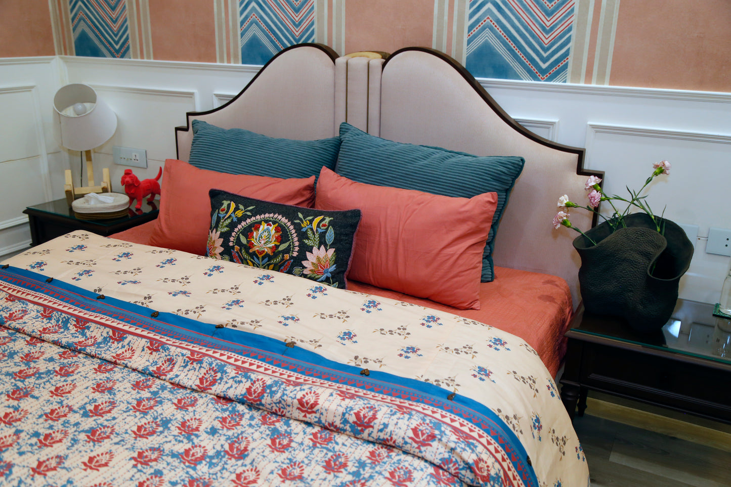 ZEBRO (  reversable DUVET COVER 80X100", with 2-pillow covers)