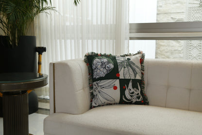 Homestead Spring Bloom Cushion — 20x20"