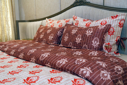 Stand Stone Dreams (  reversable DUVET COVER 80X100", with 4-pillow covers )