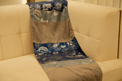 Serenade Gold-Foil Festive Table Runner