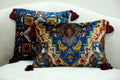 Persian Velvet Carpet-Print Cushion — 16x24"